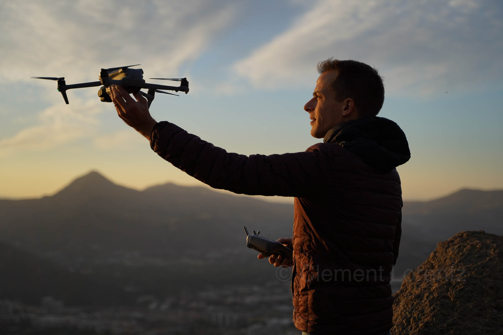 Clement Lorentz portrait drone