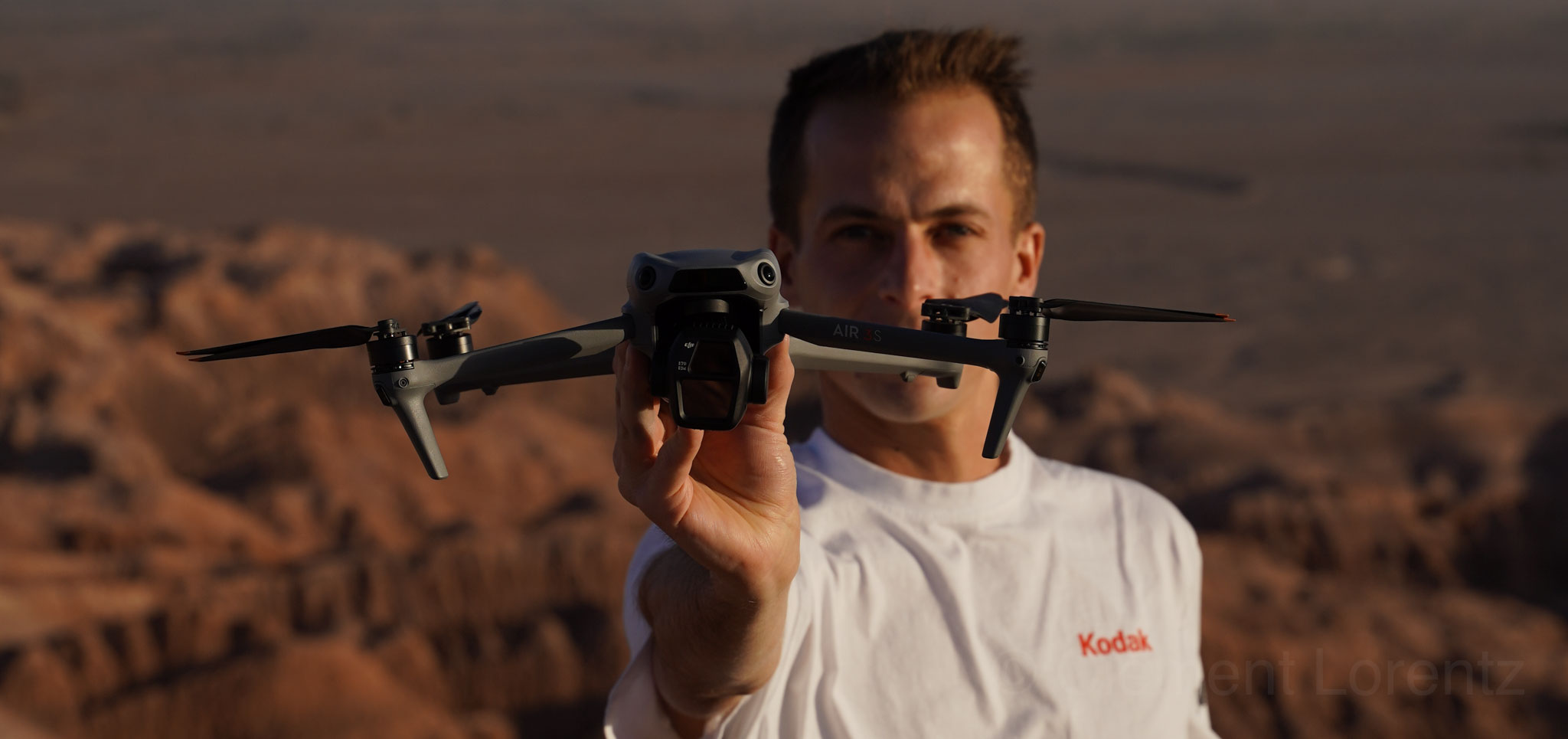 Clement Lorentz with a DJI Air 3S