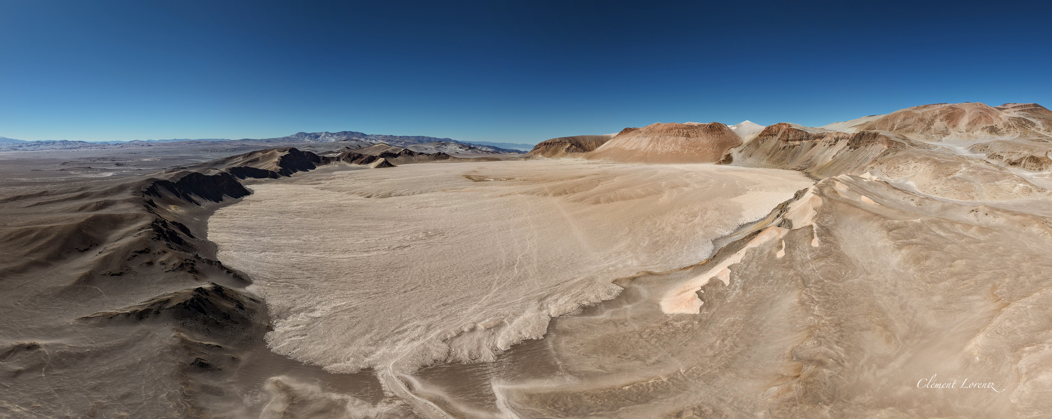 View of Volcan Blanco / Robledo in Catamarca, part of the volcanic context of the Puna region.