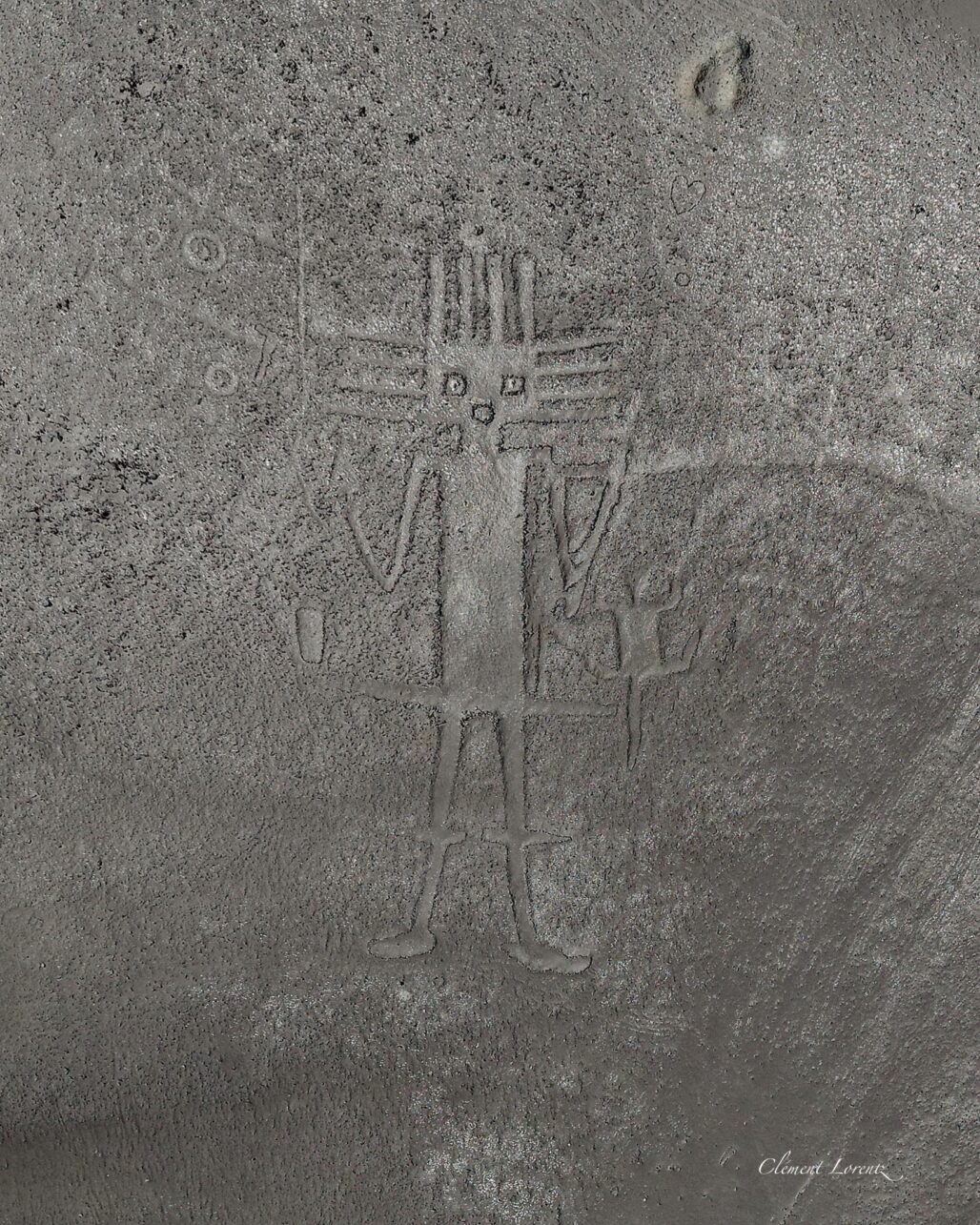 The Atacama Giant geoglyph on Cerro Unitas in northern Chile