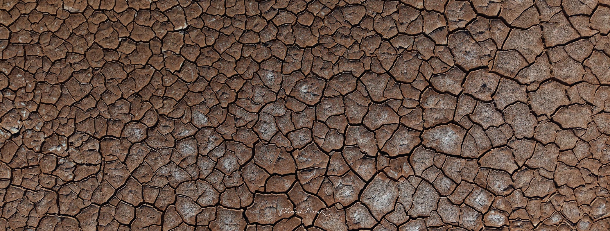 Textures minérales et paysage du Desierto del Diablo en Argentine